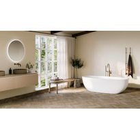 Märkätilan muovimatto Tarkett Aquarelle Skane Heringbone Autumn, leveys 3m