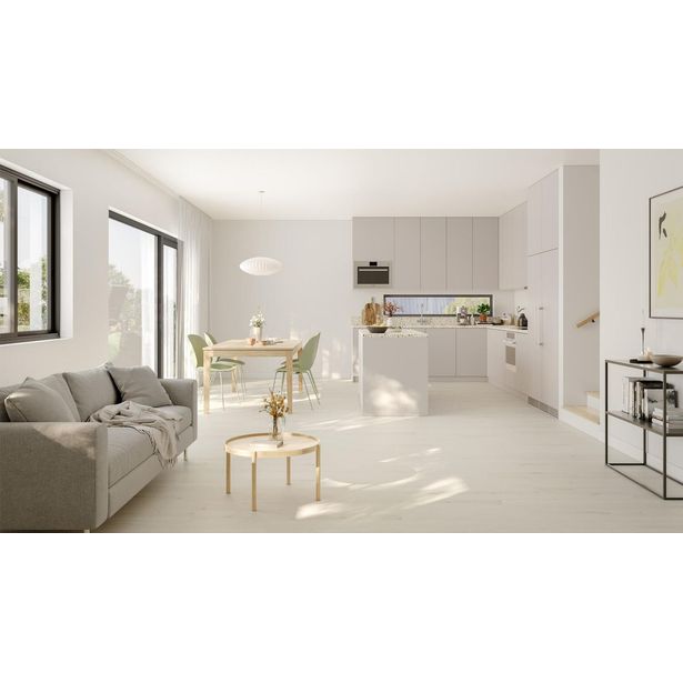Vinyylilankku Tarkett iD Click Ultimate 55 Delicate Oak Sugar
