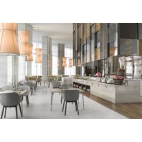 Vinyylimatto Tarkett iQ Megalit, Light Grey, leveys 2m