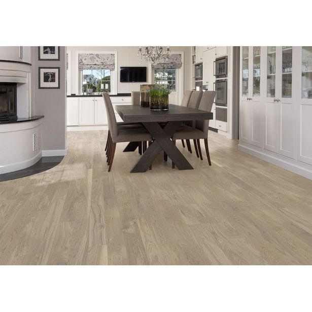 Parketti Tarkett Shade Tammi Evening Grey MidiPlank, 1-sauva, luonnollinen tumma harmaa (41016002)
