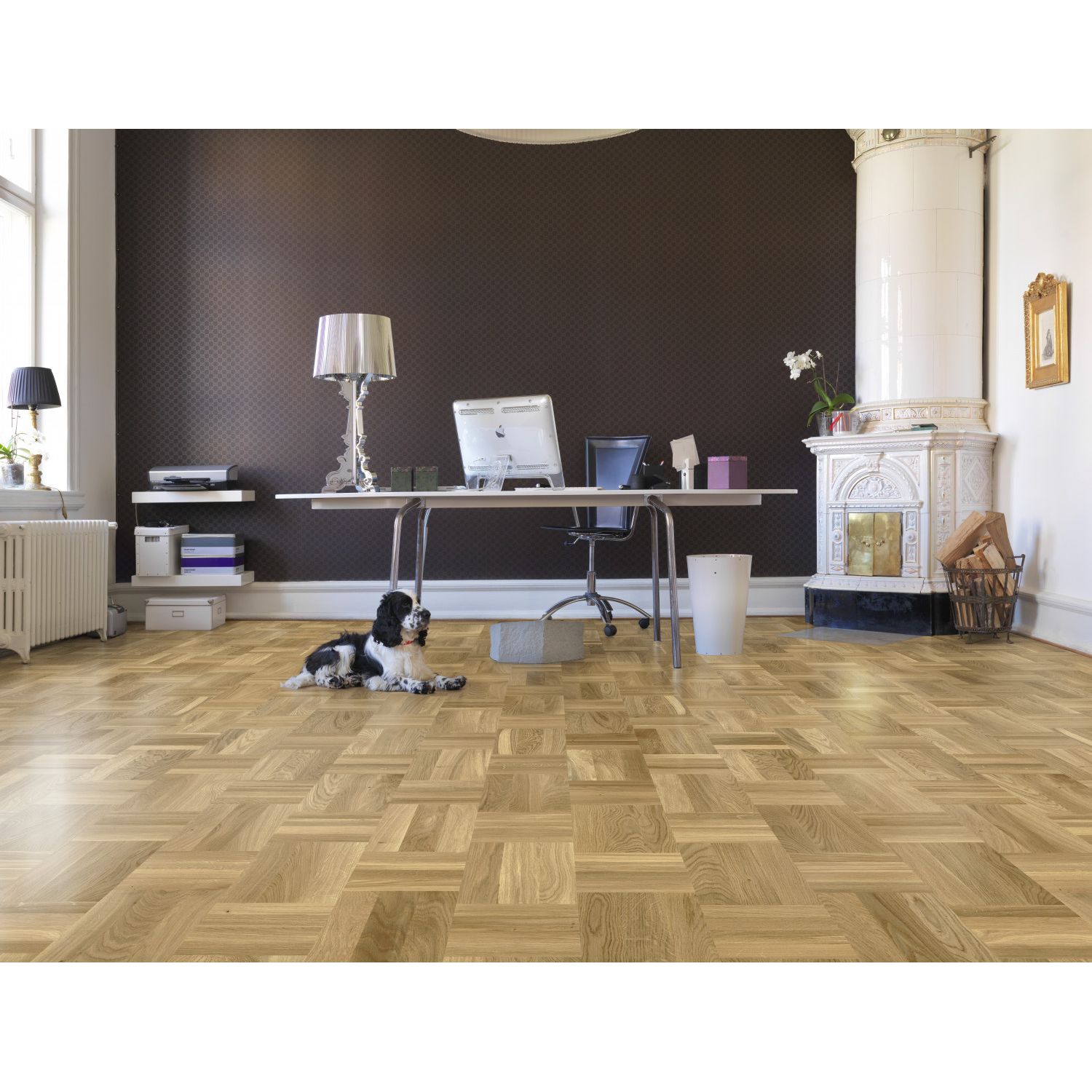 Parketti Tarkett Noble Tammi Retro 7806007, ruutulauta