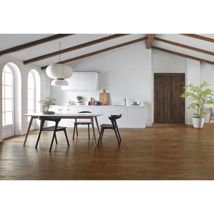 Parketti Tarkett Shade Tammi Italian Brown DuoPlank 2S, harjattu, ruskea