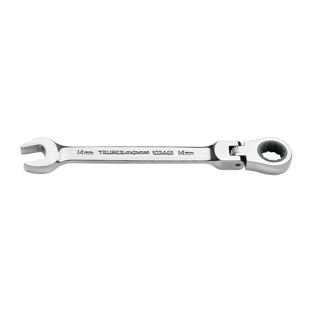 Räikkälenkkiavain Truper Expert, 14mm, nivelpää