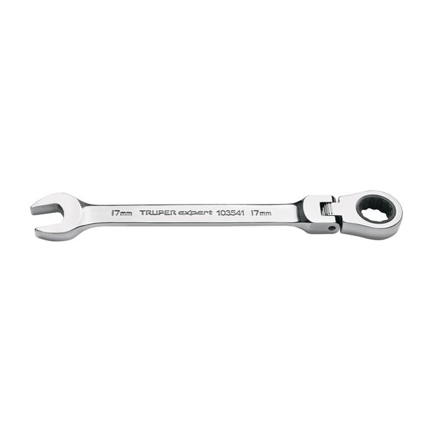 Räikkälenkkiavain Truper, 17mm, joustavalla nivelpäällä