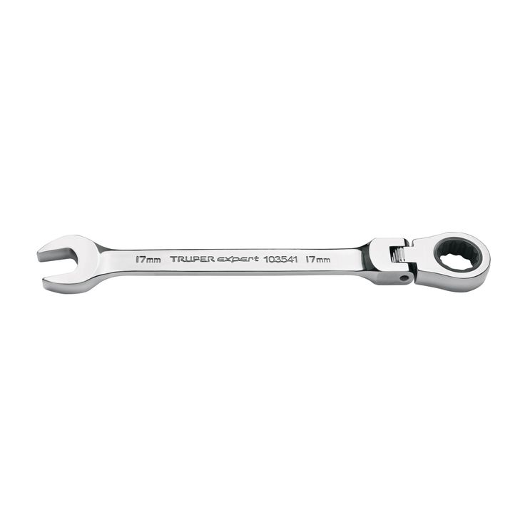 Räikkälenkkiavain Truper, 17mm, joustavalla nivelpäällä