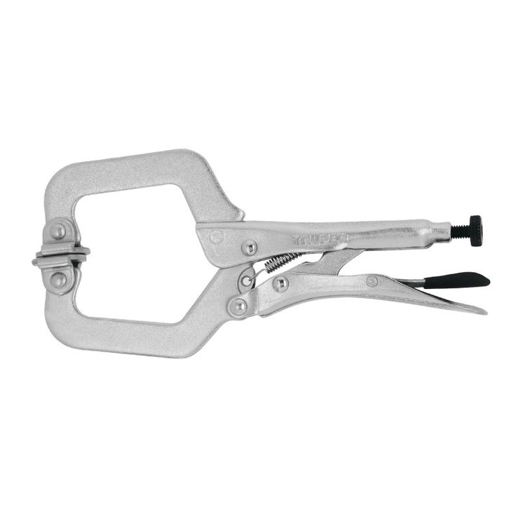 Lukituspihdit Truper C-malli kääntyvillä kärjillä, 150mm