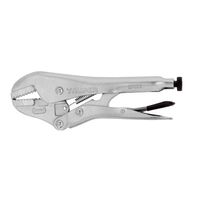 Lukituspihdit Truper, 180mm, suorat hammastetut leuat
