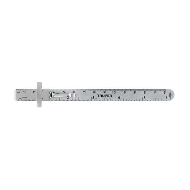 Taskuviivain Truper, 15 cm