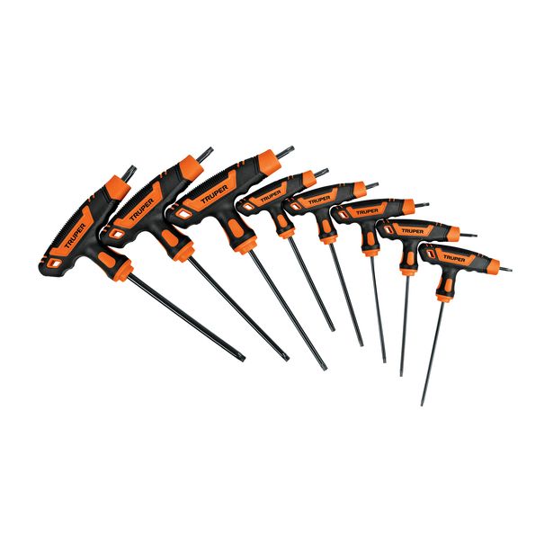 TORX-avainsetti Truper, T9–T40, 8 kpl