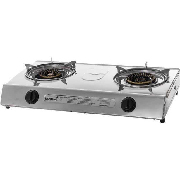 Kaasuliesitaso Mustang kahdella polttimolla 3.4 + 4.3kW rst