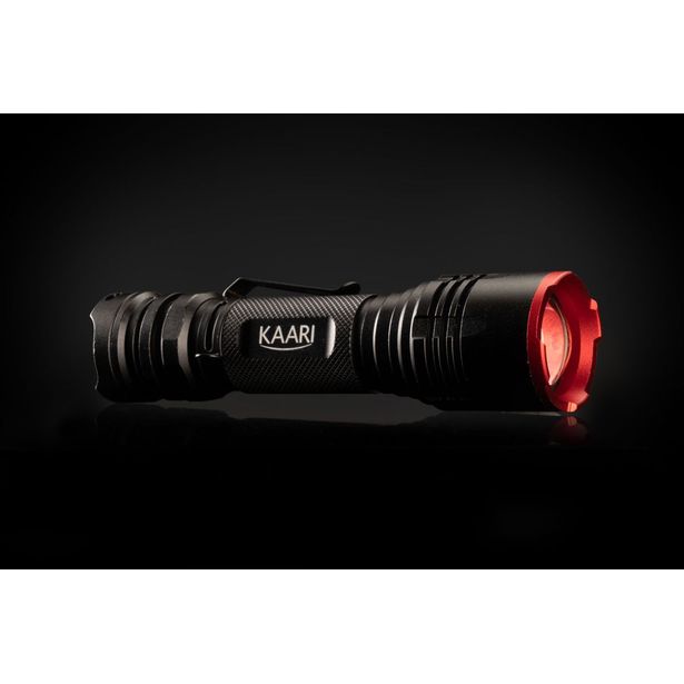 LED-taskuvalaisin KAARI Hohde, 650lm, USB-ladattava