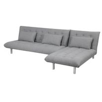 Vuodesohva Chic Home Double Click, 3-paikkainen, harmaa
