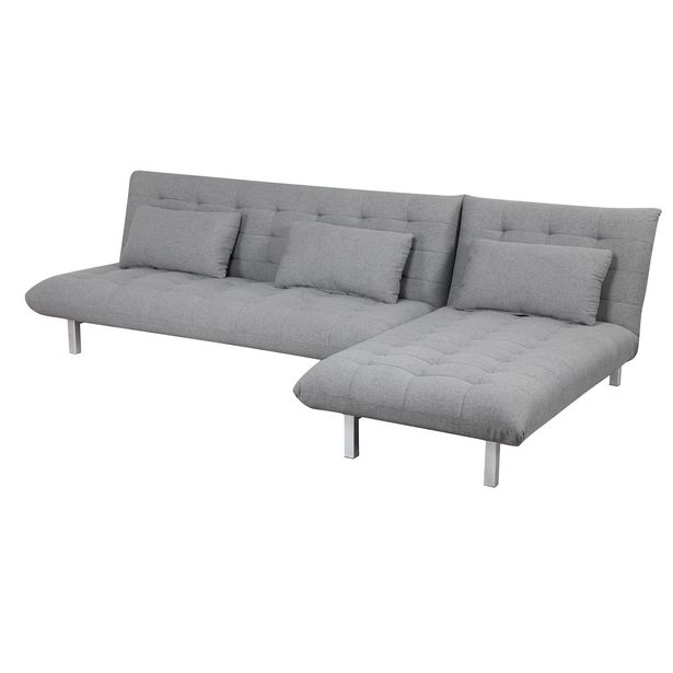 Vuodesohva Chic Home Double Click, 3-paikkainen, harmaa