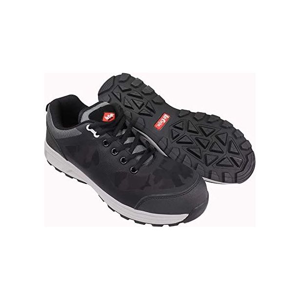 Turvakenkä Lee Cooper Composite Toe LCSHOE114 SP1 musta/valkoinen 41