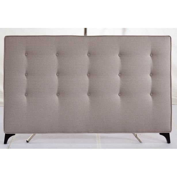 Sängynpääty Chic Home, eri kokoja, kangasverhoilu, beige