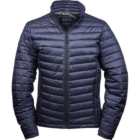 Miesten kevyttoppatakki Tee Jays Zepelin tummansininen 5XL