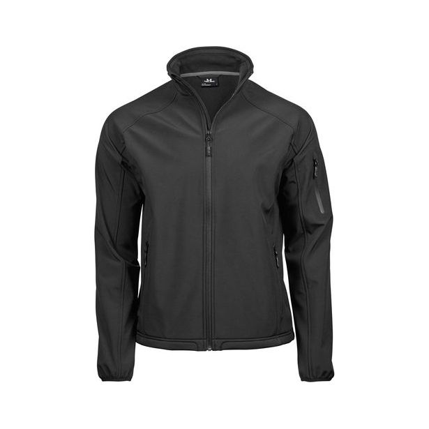 Miesten softshell-takki kalvolla Tee Jays LW Performance musta M