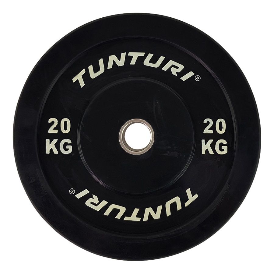 Levypaino Tunturi, 20kg, musta