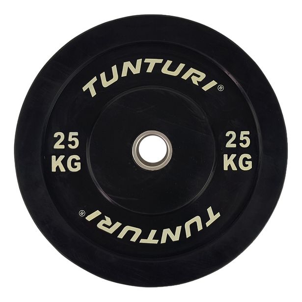 Levypaino Tunturi, 25kg, musta