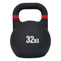 Kahvakuula Tunturi Competition, 32kg, teräs, musta/punainen