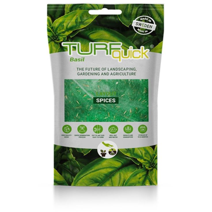 Meiramin siemenet Turfquick, kasvualustalla