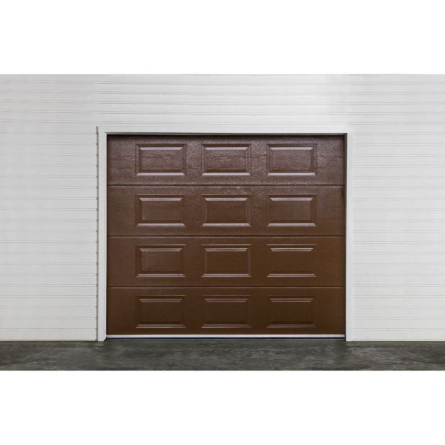 Autotallin nosto-ovi + avaaja Turner T230, 2500x2000mm, tummanruskea, T1000-avaaja