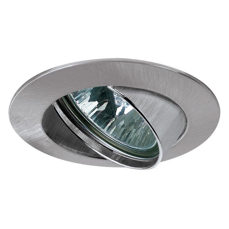 LED-alasvalo Paulmann Premium Line 50W Ø 83 mm harjattu teräs