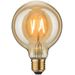 LED-filamenttilamppu Paulmann Globe, G95, E27, 170lm, 2.7W, 1700K, kulta