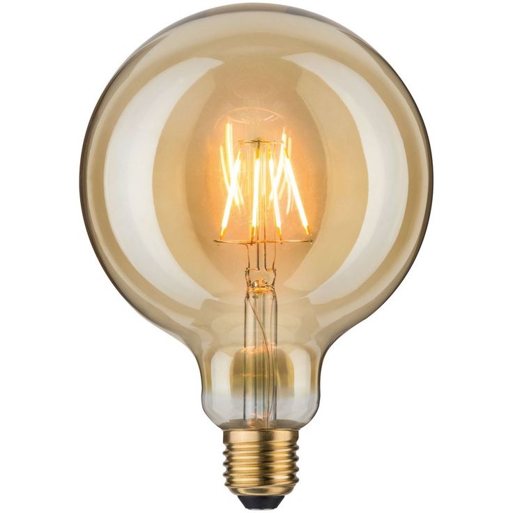 LED-filamenttilamppu Paulmann Globe, G125, E27, 250lm, 5W, 1700K,kulta