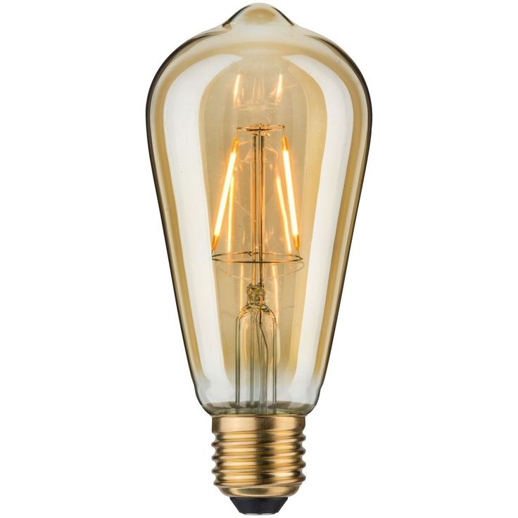 LED-filamenttilamppu Paulmann Corn Rustika, E27, 150lm, 2.7W, 1800K, kulta