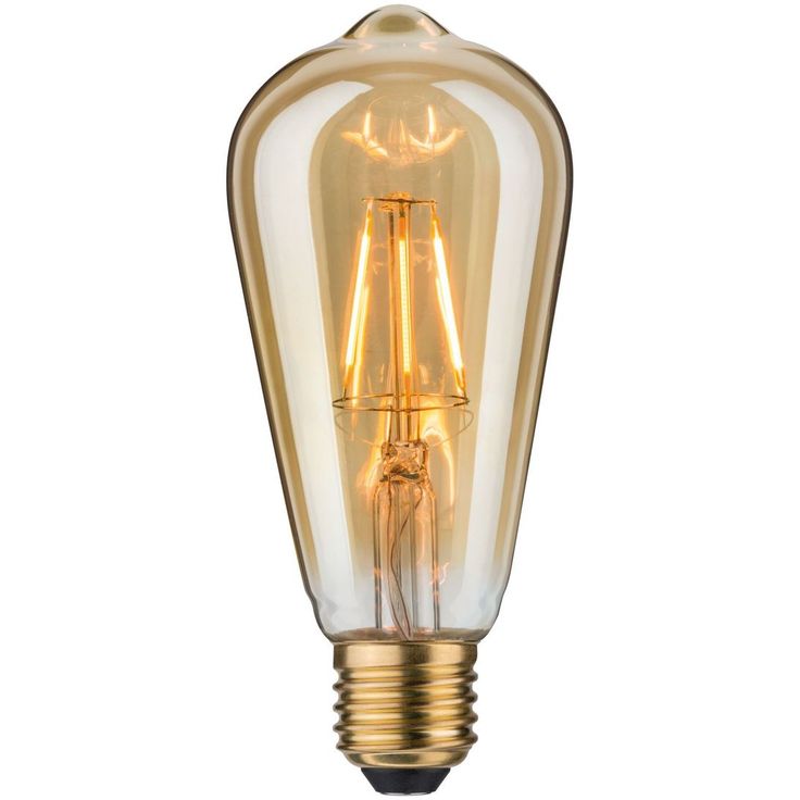 LED-filamenttilamppu Paulmann Corn Rustika, E27, 250lm, 4.4W, 1700K, kulta