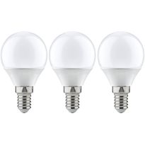 LED-lamppu Paulmann Drop, E14, 470lm, 5.5W, 2700K, opaali, 3kpl