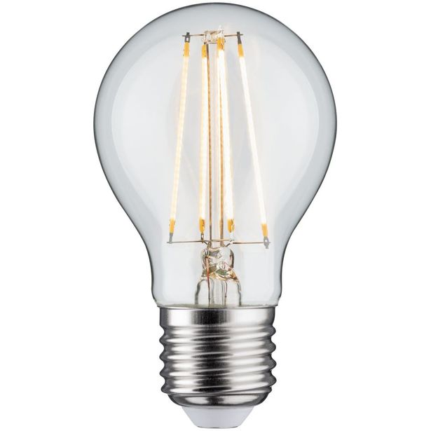 LED-filamenttilamppu Paulmann Pear E27, 806lm, 8W, 2700K, himmennettävä, kirkas