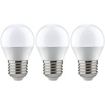 LED-lamppu Paulmann Drop, E27, 250lm, 3.5W, 2700K, opaali, 3kpl