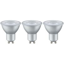 LED-kohdelamppu Paulmann Reflector, GU10, 230lm, 4W, 2700K, alumiini, 3kpl