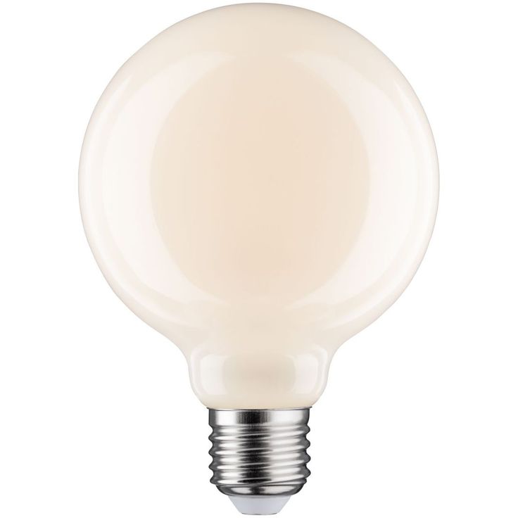 LED-filamenttilamppu Paulmann Globe, G95, E27, 470lm, 5.6W, 2700K, himmennettävä, opaali