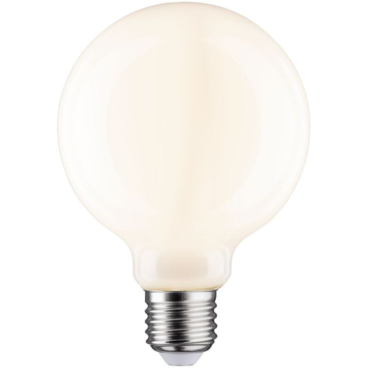 LED-filamenttilamppu Paulmann Globe, G95, E27, 1055lm, 9W, 2700K, himmennettävä, opaali