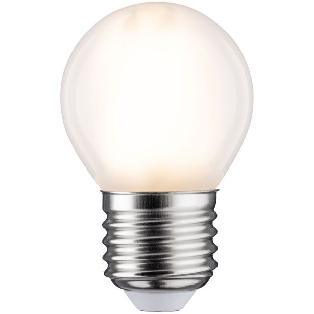LED-filamenttilamppu Paulmann Drop, E27, 470lm, 5W, 2700K, himmennettävä, matta