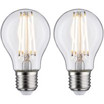 LED-filamenttilamppu Paulmann Pear, E27, 806lm, 7W, 2700K, kirkas, 2kpl