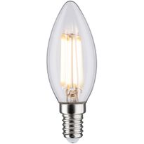 LED-kynttilälamppu Paulmann Candle, E14 806lm, 6.5W, 2700K, filamentti, kirkas