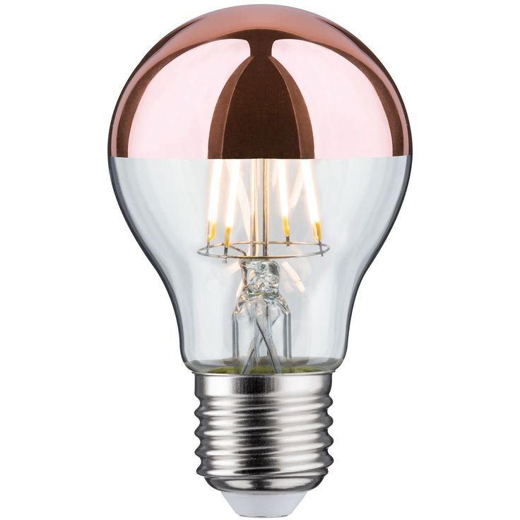 LED-pääpeililamppu Paulmann Modern Classic Edition Pear, E27, 600lm, 6.5W, 2700K, kupari