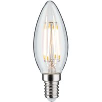 LED-kynttilälamppu Paulmann Candle, E14, 470lm, 4.8W, 2700K, filamentti, himmennettävä, kirkas