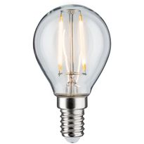 LED-filamenttilamppu Paulmann Drop, E14, 250lm, 2.6W, 2700K, kirkas