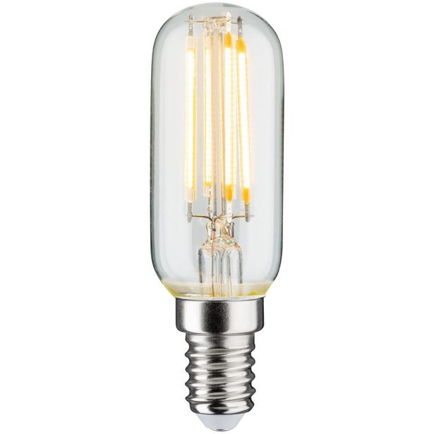 LED-filamenttilamppu Paulmann Tube, E14, 470lm, 4.8W, 2700K, himmennettävä, kirkas