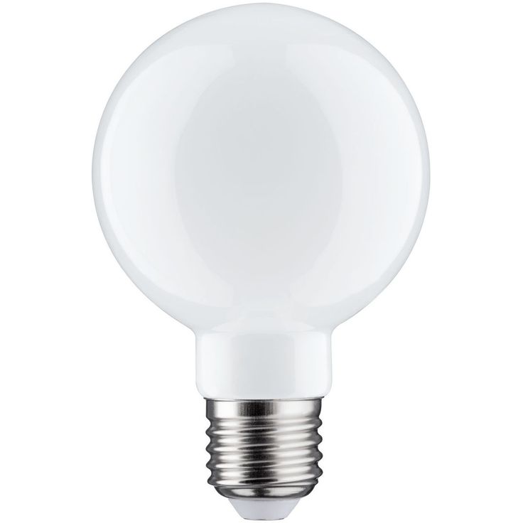 LED-filamenttilamppu Paulmann Globe, G80, E27, 806lm, 7.5W, 2700K, himmennettävä, opaali