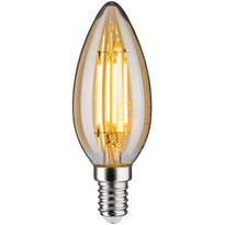 LED-kynttilälamppu Paulmann Vintage Edition Candle, E14, 430lm, 4.7W, 2500K, himmennettävä, kulta