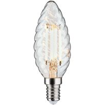 LED-kierrekynttilälamppu Paulmann Vintage Edition Candle, E14, 450lm, 4.7W, 2700K, himmennettävä, kirkas