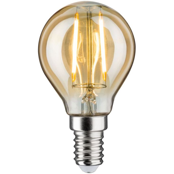 LED-lamppu Paulmann Vintage Edition Drop, E14, 260lm, 2.6W, 2500K, kulta
