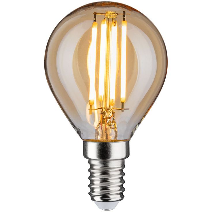 LED-lamppu Paulmann Vintage Edition Drop, E14, 430lm, 4.7W, 2500K, himmennettävä, kulta