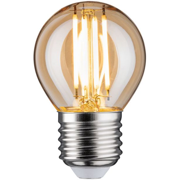 LED-lamppu Paulmann Vintage Edition Drop, E27, 430lm, 4.7W, 2500K, himmennettävä, kulta